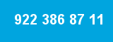 922 386 87 11 922 386 87 11